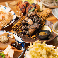 豪快に焼き上げる【炭焼】をぜひご堪能あれ！