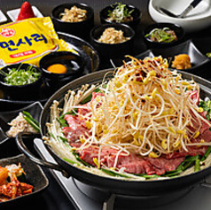 栄来亭のコース写真