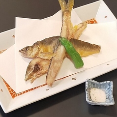 鮎唐揚げ