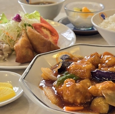 酢豚セット定食