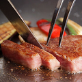 料理メニュー写真 【鉄板焼】　“A5ランク黒毛和牛” サーロインステーキ 