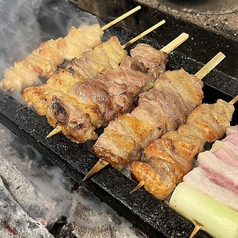 炭焼と蕎麦 鳥寛のコース写真
