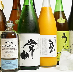 ドリンクメニューは個性豊かなラインナップ