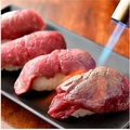 料理メニュー写真&nbsp;牛炙り肉寿司（6貫）