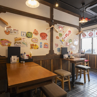 人数やシチュエーションに合わせたお席をご用意☆