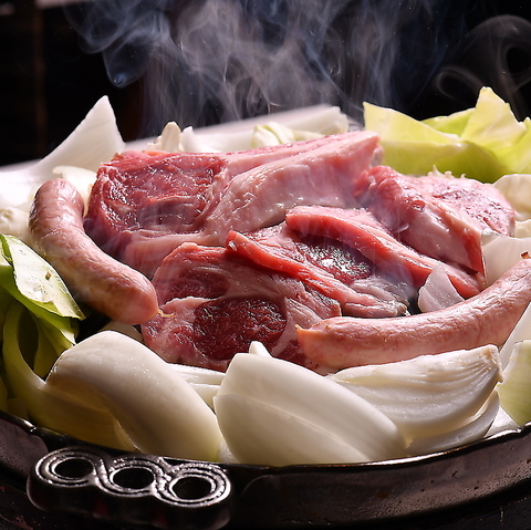 元祖「生ラム」をこだわりの炭火で♪子羊一頭から１キロしかとれない厳選肉！