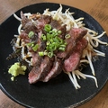 料理メニュー写真&nbsp;黒毛和牛赤身ステーキ　100g