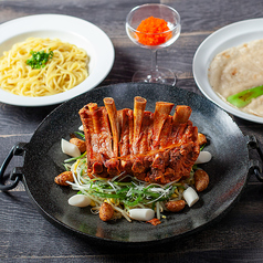  ドゥンカルビチムボックン麺 セット