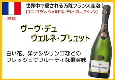 ヴーヴ・デュ・ヴェルネ・ブリュット（フランス）