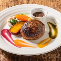 手造りハンバーグステーキ　ジャポネソース