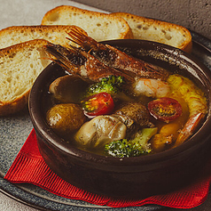 大海のアヒージョ