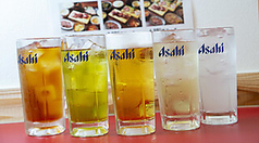 ドリンクも妥協なし