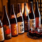 日本酒・焼酎など、ドリンクの品揃えは立川エリア屈指！！あなたの一杯がきっと見つかります♪