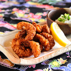 タコの唐揚げ おろしポン酢