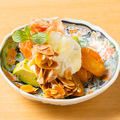 料理メニュー写真 杏子とアボカドのマスカルポーネ白和え