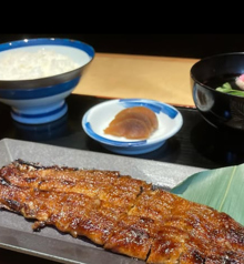 うなぎの名月のコース写真