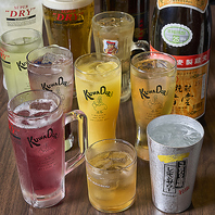 【天満でメニュー充実の居酒屋】ドリンク80種以上