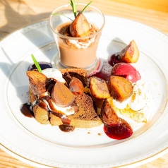 栗づくしプレート