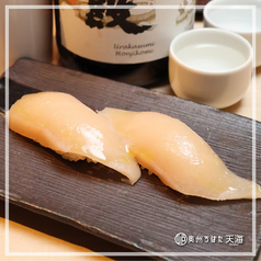 気仙沼産 メカジキ握り(2貫)