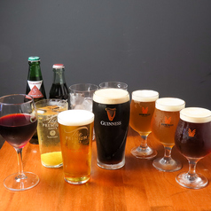 クラフトビール・ハイボール・カクテル充実