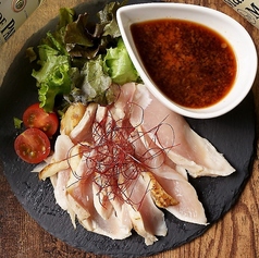 ムネ肉のたたき