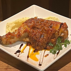 鶏もも肉のトマト煮込み