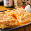 料理メニュー写真 いけたまトロトロ卵黄の和風だし