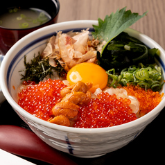 雲丹いくら鯛めし丼