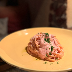 明太子クリームのカルボナーラ