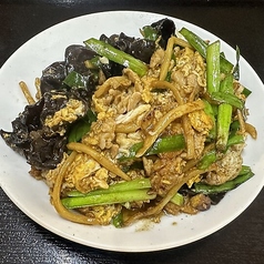 キクラゲと卵炒め