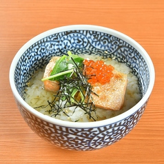 サーモンハラス茶漬け