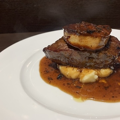 牛フィレ肉とフォアグラのロッシーニ