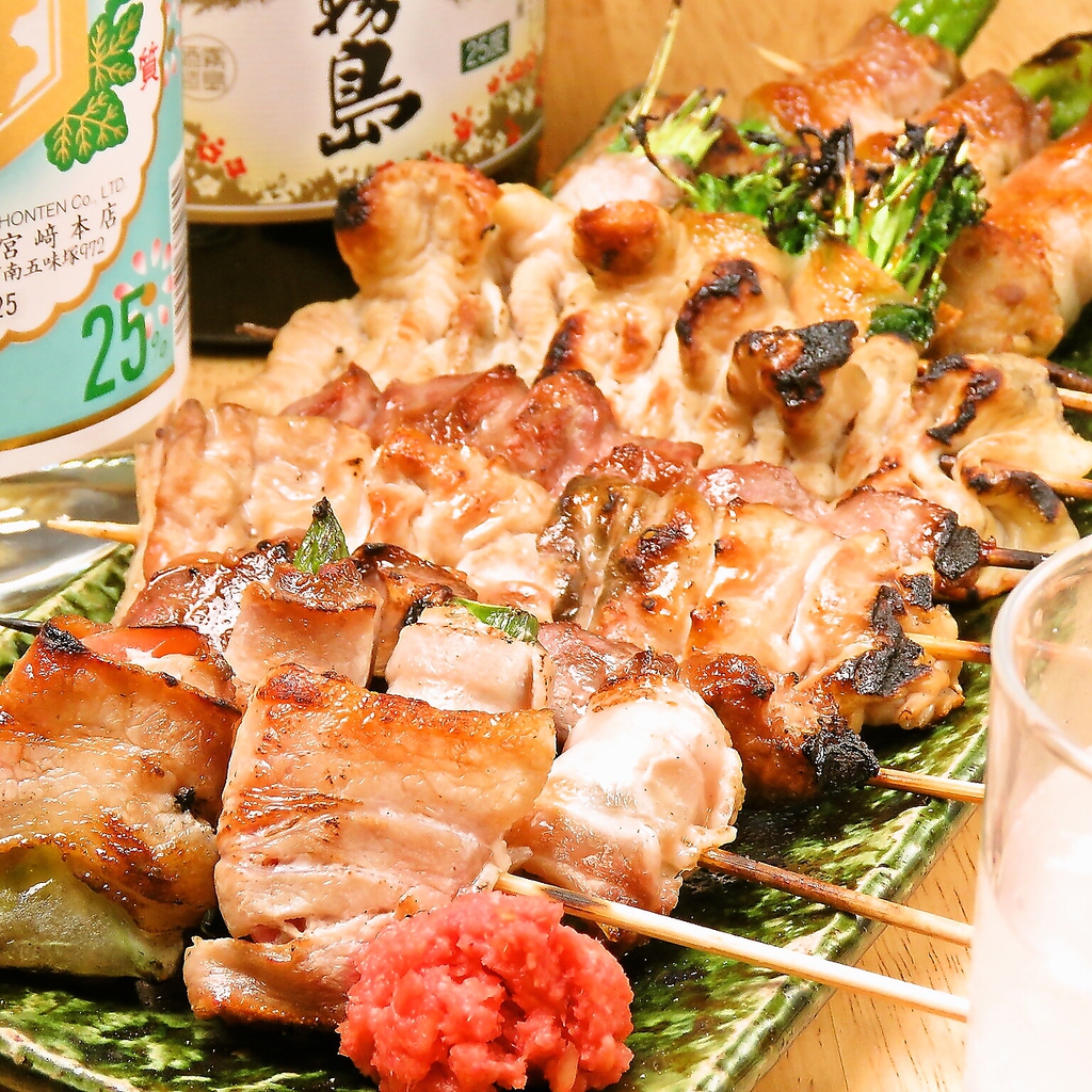 モツ焼きが1本154円(税込)～堪能できます！ぜひご利用ください♪