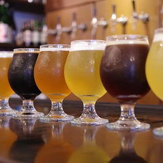 厳選した東北のクラフトビールが樽生で楽しめます！
