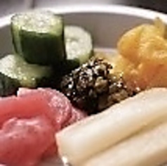 漬物盛合わせ/チャンジャ