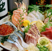 横浜市場直送！旬の魚と生牡蠣