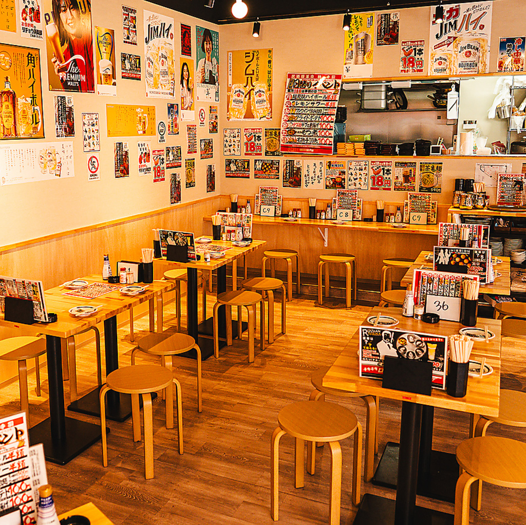 オープンな空間で美味しい料理と美味しいお酒で一日の疲れを癒しませんか？