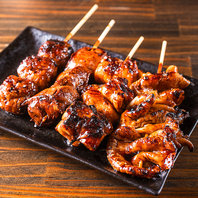 【お酒との相性◎】串焼のためにこだわった新鮮なお肉