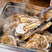 春夏秋冬、一年中いつでも新鮮な牡蠣が食べれます♪