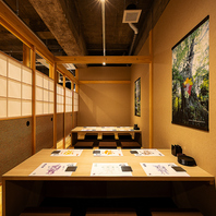 【大人数向け個室】10名以上での宴会もお任せください