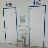 洗浄機付きトイレ完備
