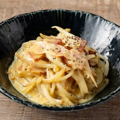 もやしdeカルボナーラ