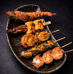 海鮮串盛り合わせ