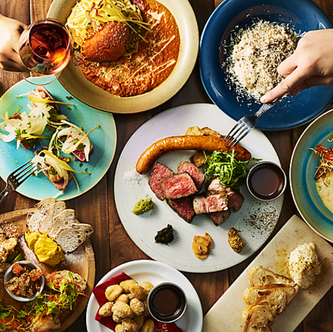 【京都河原町】旨味凝縮◆炭焼和牛と種類豊富なワイン。2階貸切可