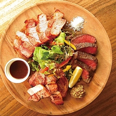 【贅沢】お肉三種のグリルプレート