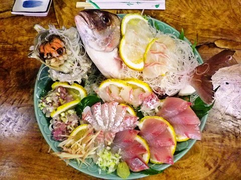 地元の魚を使っているので新鮮でおいしい。魚介類鮮度抜群のお店で新鮮な味を堪能！