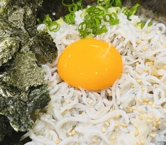 卵かけしらすごはん