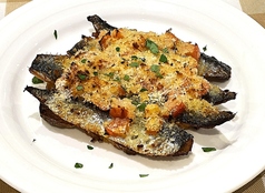 イワシの香草パン粉焼き