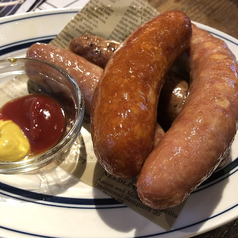 チョリソーとバジルソーセージ