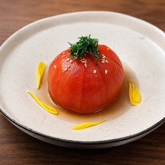 出汁香る冷製トマト